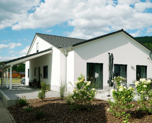 Schlüsselfertig Bauen, Außenanlagen, Herrmann Bau, Industriestraße 17 in Mainleus bei Kulmbach, Nähe Bayreuth