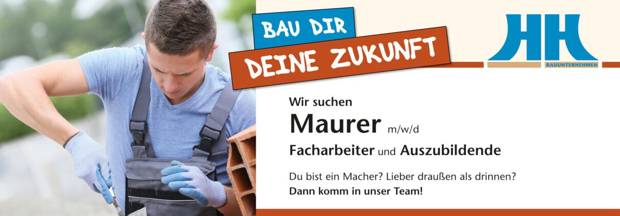 Maurer gesucht