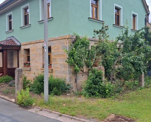 Südostseite vorher