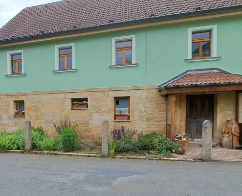 Südseite vorher